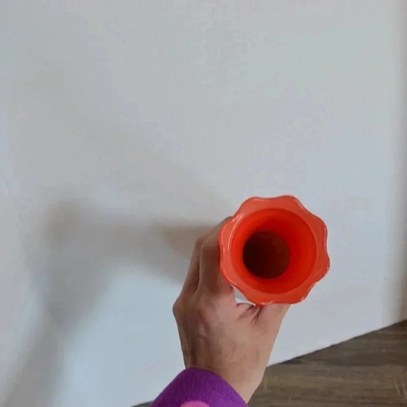 5/$25 Vtg Reverse Painted  Vase - Picture 6 of 8